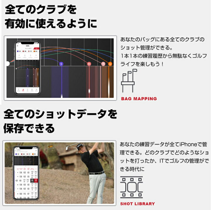 楽天市場】ラプソード Rapsodo ゴルフ弾道測定器 モバイルトレーサー 
