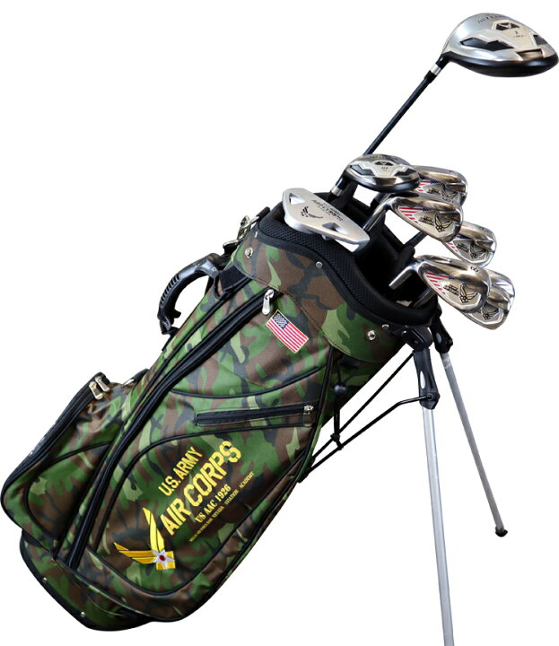 楽天市場】レフティー AIR ARMY AIR CORPS ゴルフセット ゴルフクラブ 