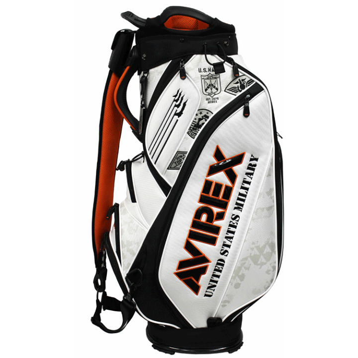 楽天市場】AVIREX GOLF アヴィレックスゴルフ 9型 キャディバッグ