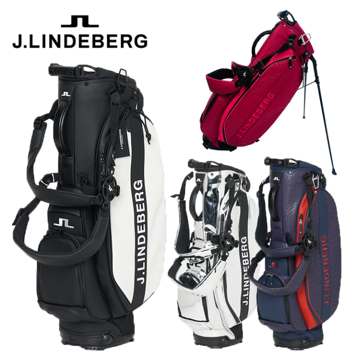 楽天市場】J.LINDEBERG ゴルフ スタンド式 キャディバッグ 9型 073