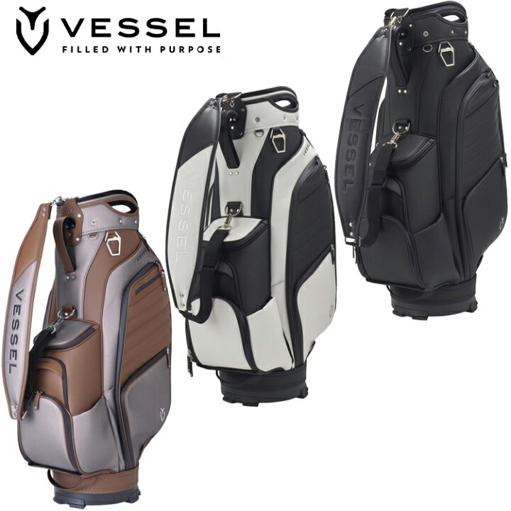 楽天市場】VESSEL GOLF べゼル ゴルフ APX Staff カートバッグ 