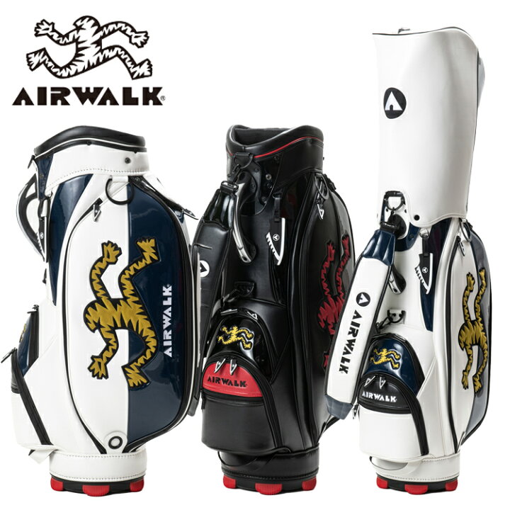 楽天市場】AIR WALK GOLF エアウォーク ゴルフ 9.0型 キャディバッグ 