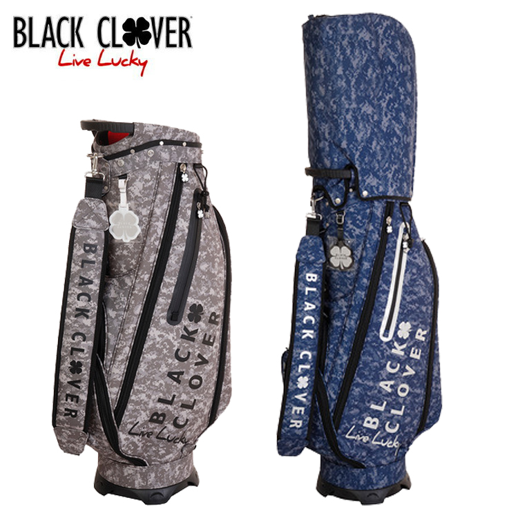 ブラッククローバー BLACK CLOVER ゴルフ キャディバッグ カモフラージュ柄キャディーバッグ BC5HNC16 | 遊遊スポーツ 楽天市場店