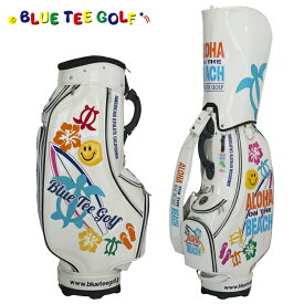 ブルーティーゴルフ アロハ オン ザ ビーチ キャディバッグ 9型 キャディバッグ BTG-CB009 【BLUE TEE GOLF】【CB009】【BTG-009】【キャディバッグ】