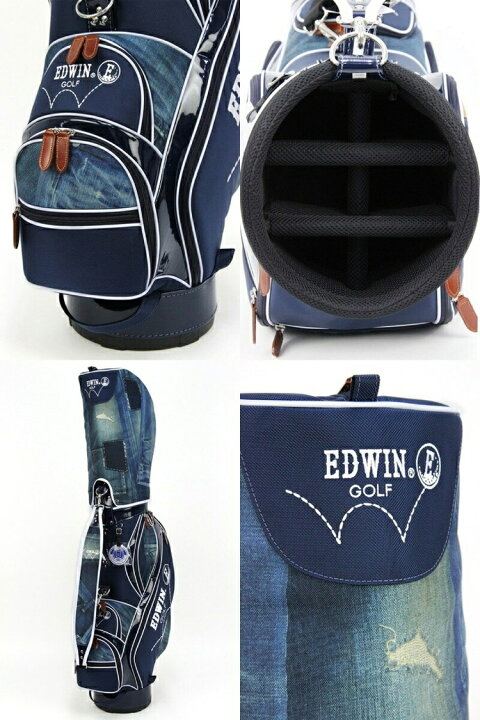 楽天市場】エドウィン ゴルフ EDWIN GOLF キャディバッグ EDWIN-039 9 