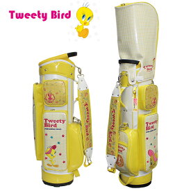 ルーニーテューンズ Tweety Bird トゥイーティー バード 8.5型 ゴルフバッグ LTCM005 レディース キャディバッグ