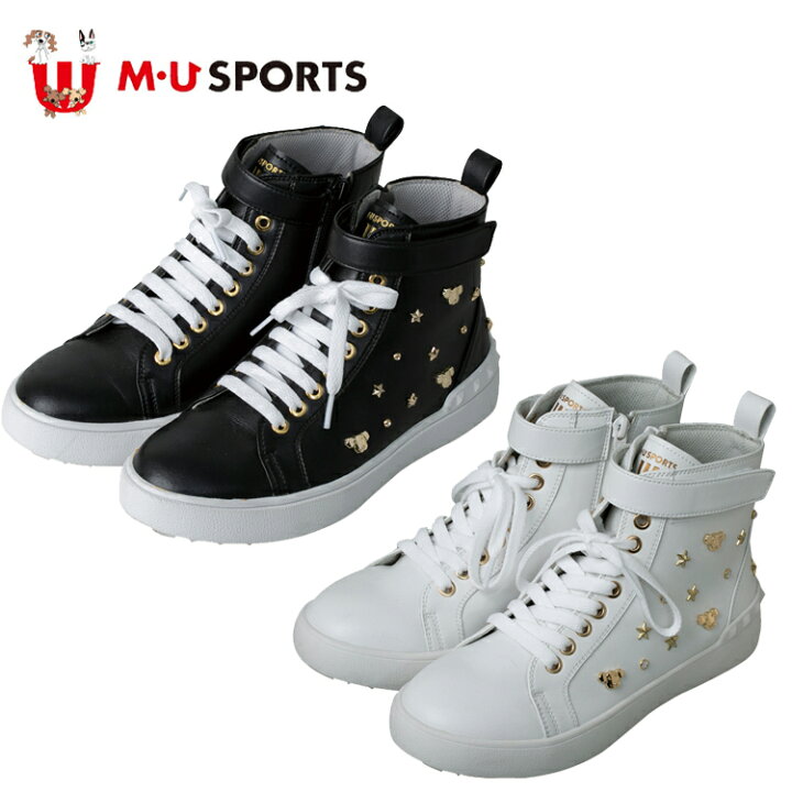 楽天市場】MU SPORTS MUスポーツ レディース シューズ ゴルフシューズ 