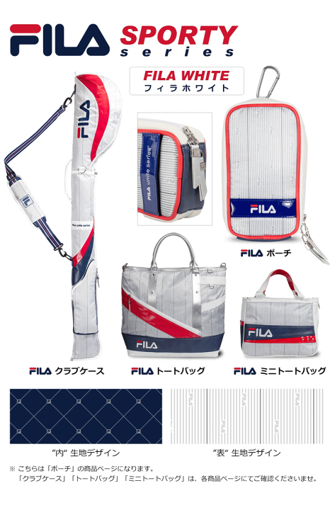 楽天市場】FILA フィラ ゴルフ ポーチ FL-SpPH-TD 【ラウンド
