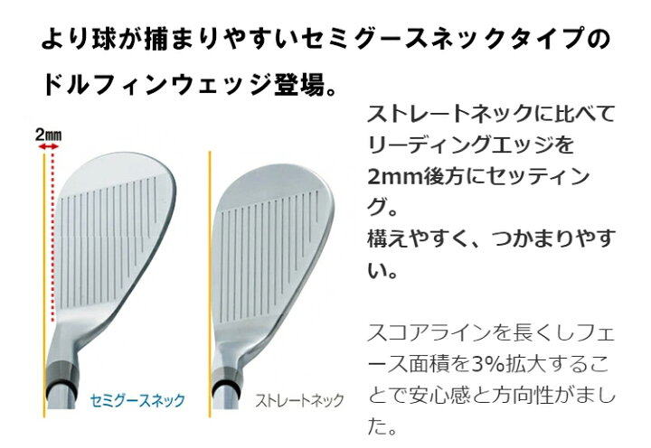 楽天市場】日本正規品 キャスコ ドルフィン ウエッジ DW-115G Dolphin 