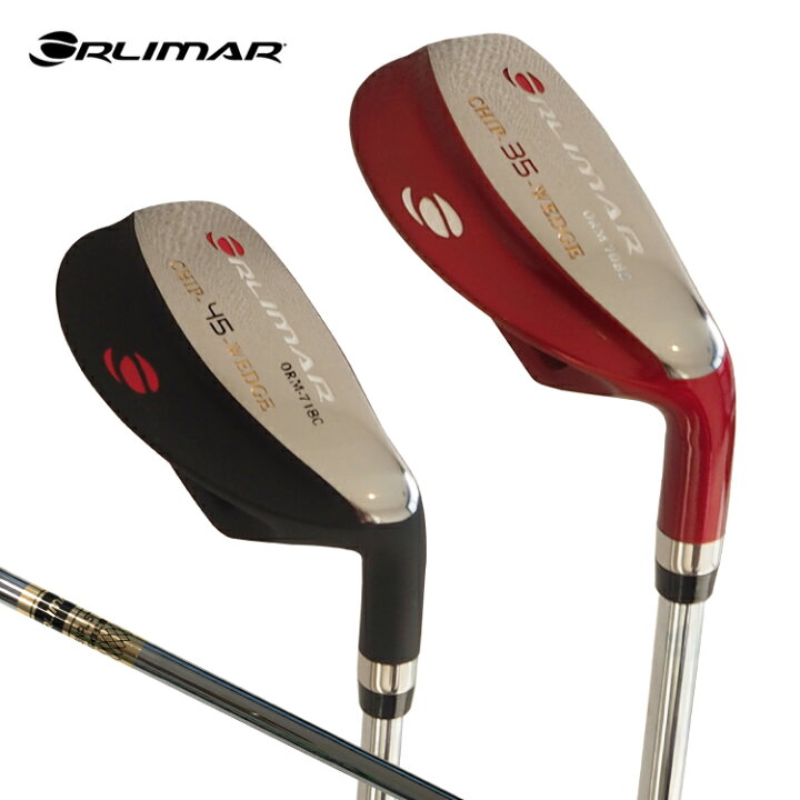 楽天市場】オリマー ゴルフ ORLIMAR チッパー 35度 45度 ブラック  