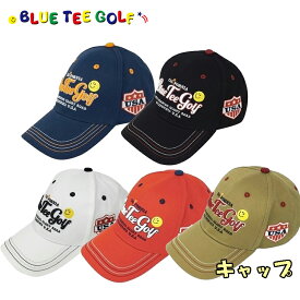 ブルーティーゴルフ BLUE TEE GOLF California コットン キャップ BTG-CP001 スマイル