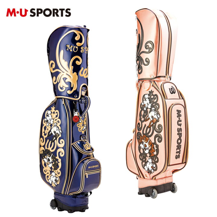 楽天市場】MU SPORTS MU スポーツ キャディバッグ ローリングソール 