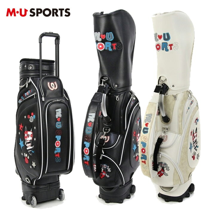 楽天市場】MU SPORTS MU スポーツ キャディバッグ ローリングソール 