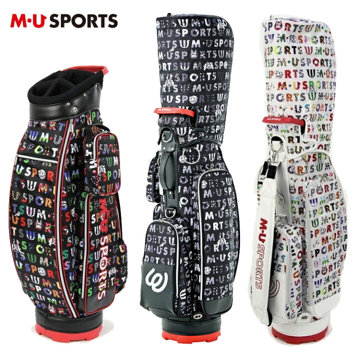 楽天市場】MU SPORTS MU スポーツ キャディバッグ 8.5型 取り外し可能 