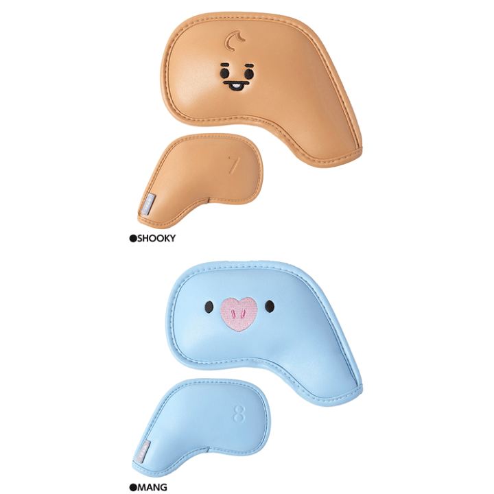 【美品】　BT21 ゴルフ　公式アイアンカバー　9枚セット 楽天市場】BT21 BABY アイアンカバー 9個セット GOLF IRON COVER