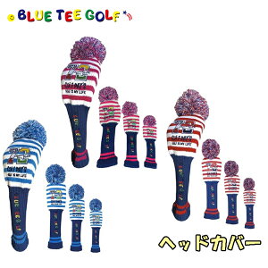 【即納】 ブルーティーゴルフ ゴルフクラブ用 ゴルフ デイズ ニット ヘッドカバー 【BLUE TEE GOLF】【PAR 72 GOLF DAYS】
