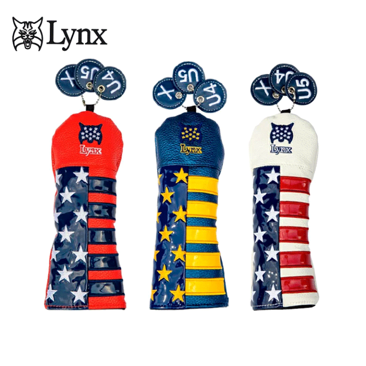 楽天市場】Lynx リンクス ゴルフ フラッグシップ ヘッドカバー