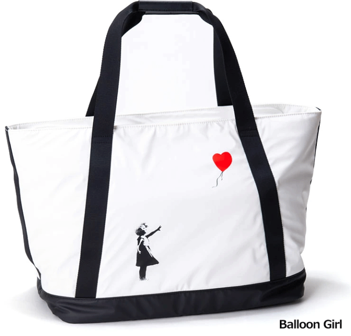 新品 バンクシー ゴルフ トートバッグ BalloonGirl 楽天市場】バンクシー トートバッグ BATB-01 【Banksy】【Balloon Girl