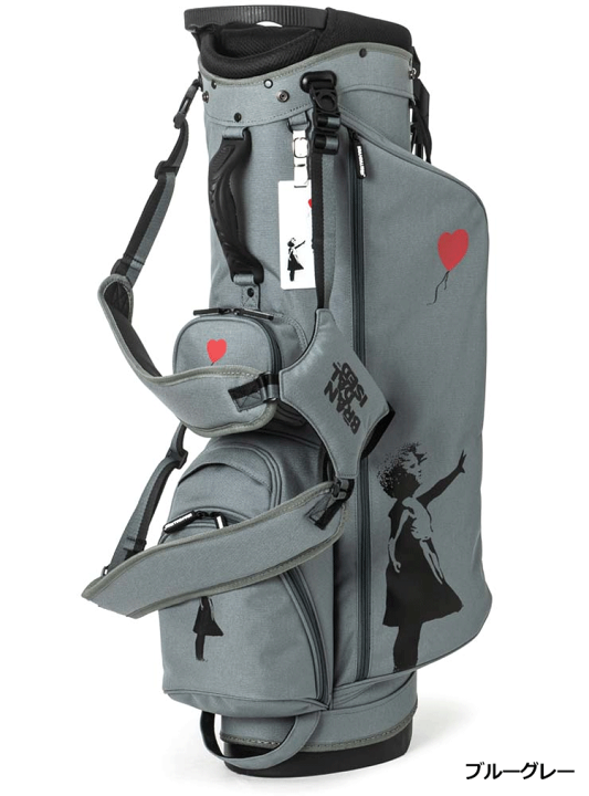 新品 バンクシー BANKSY セルフスタンドバッグ フラワーボンバー 楽天市場】バンクシー スタンド キャディバッグ BACB-02S