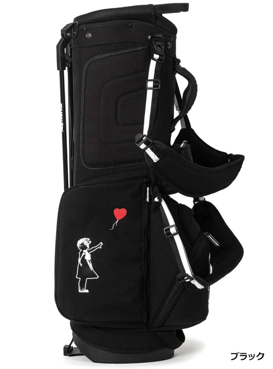 新品 バンクシー BANKSY セルフスタンドバッグ フラワーボンバー 楽天市場】バンクシー スタンド キャディバッグ BACB-02S
