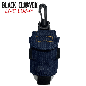 �u���b�N�N���[�o�[ BLACK CLOVER �f�j�� �{�[���|�[�` Ball Pouch BA5PGZ60�y�{�[���P�[�X�z�yDenim�z