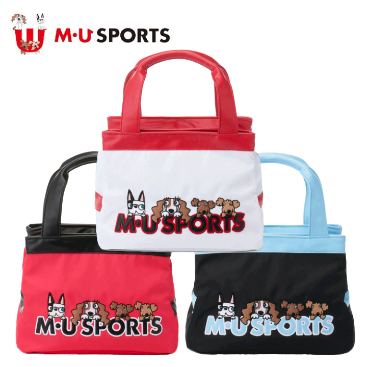 楽天市場】MU SPORTS MU スポーツ キャラクター ロゴモチーフ ポーチ