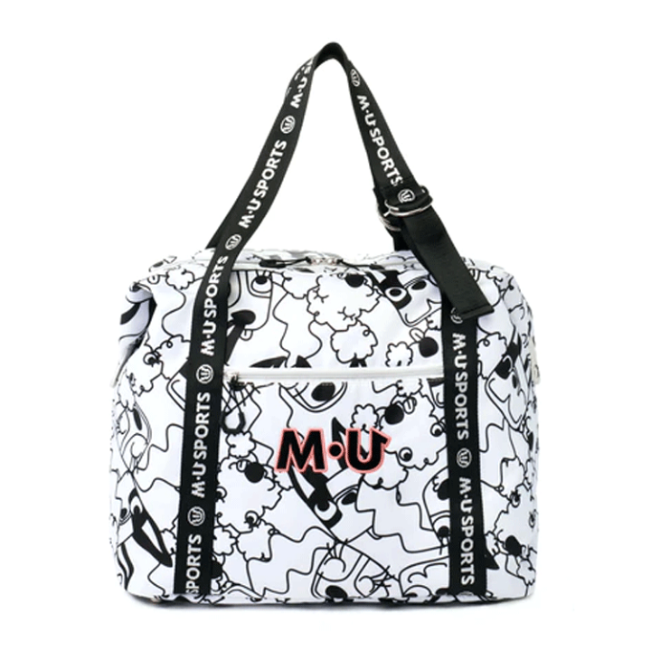 MUSPORTS エムユー スポーツ ボストンバック　新品未使用 MUスポーツ(MU SPORTS) ボストンバッグ 北欧デンマーク花と
