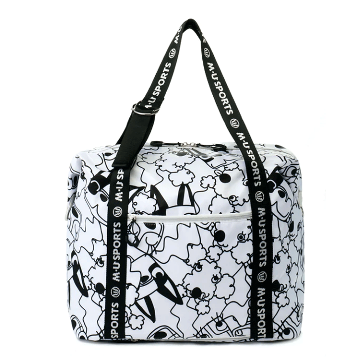 楽天市場】MU SPORTS MU スポーツ キャラクター パズル柄 ボストン