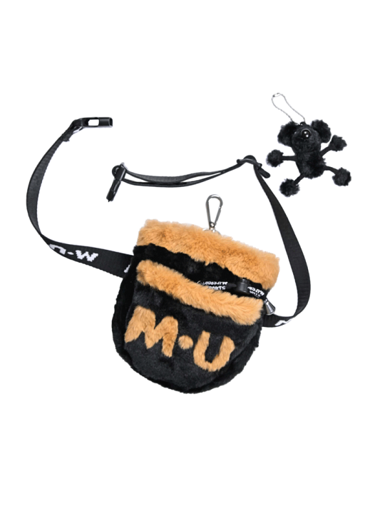 楽天市場】MU SPORTS MU スポーツ モコモコファー ウエストポーチ