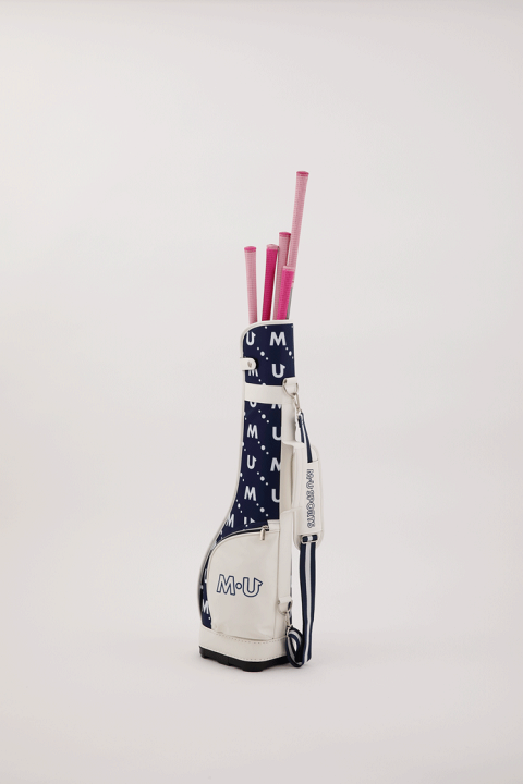 【新品】M・U SPORTS☆自立式クラブケース M・U SPORTS 2024年 春夏新作 MU MUスポーツ ゴルフバッグ