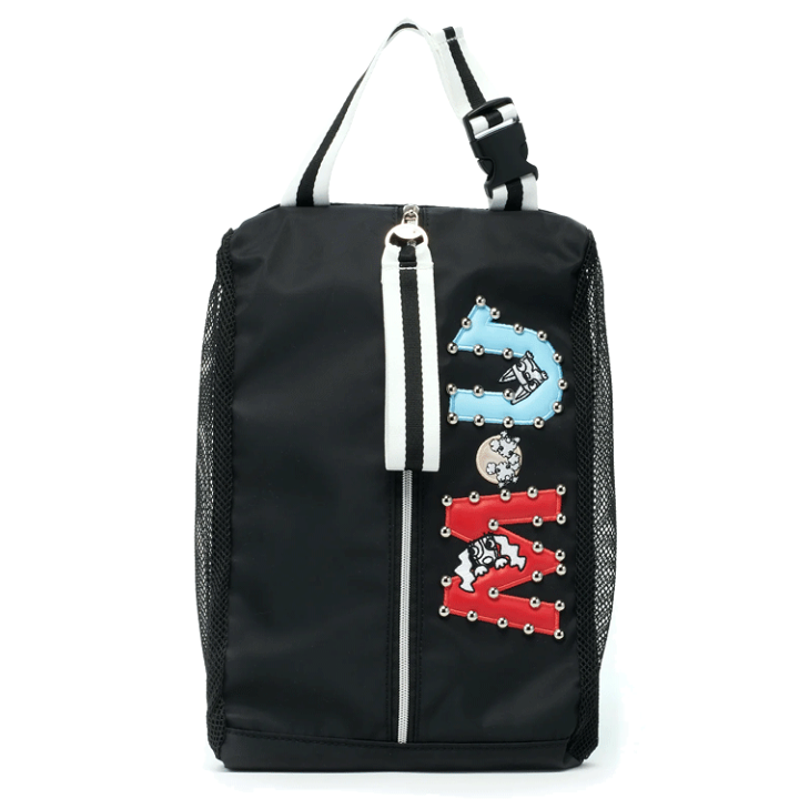 スポーツにもオシャレを！！ 楽天市場】MU SPORTS MU スポーツ 大胆ロゴ柄 シューズケース ゴルフ