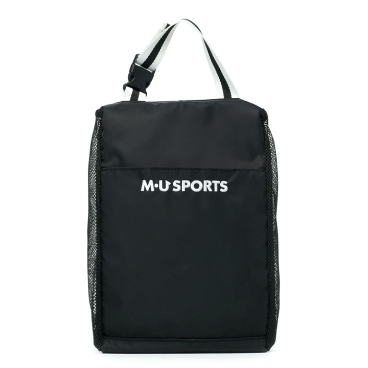 楽天市場】MU SPORTS MU スポーツ 大胆ロゴ柄 シューズケース ゴルフ