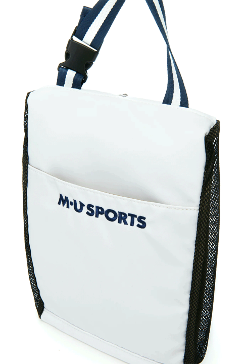 楽天市場】MU SPORTS MU スポーツ 大胆ロゴ柄 シューズケース ゴルフ