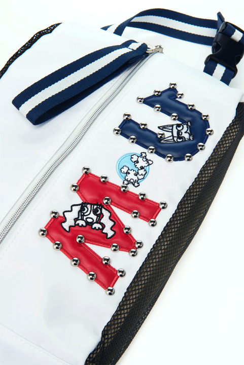 楽天市場】MU SPORTS MU スポーツ 大胆ロゴ柄 シューズケース ゴルフ