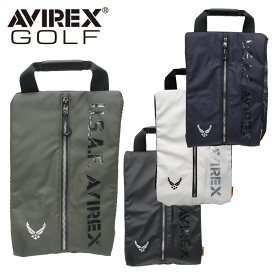 AVIREX GOLF アビレックス ゴルフ エアフォース シューズバッグ AVG2F-BA7 ゴルフバッグ シューズケース 【AVIREX】【アヴィレックス】