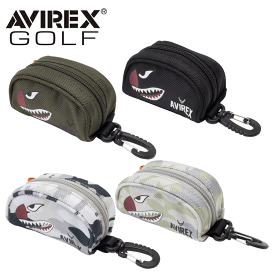 AVIREX GOLF アヴィレックスゴルフ ボールポーチ ボールケース AVG3S-BA9【AVIREX】