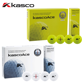 キャスコ kasco Ace（キャスコ エース）ゴルフボール 1ダース 12球入 Kasco 1ダース（12個）