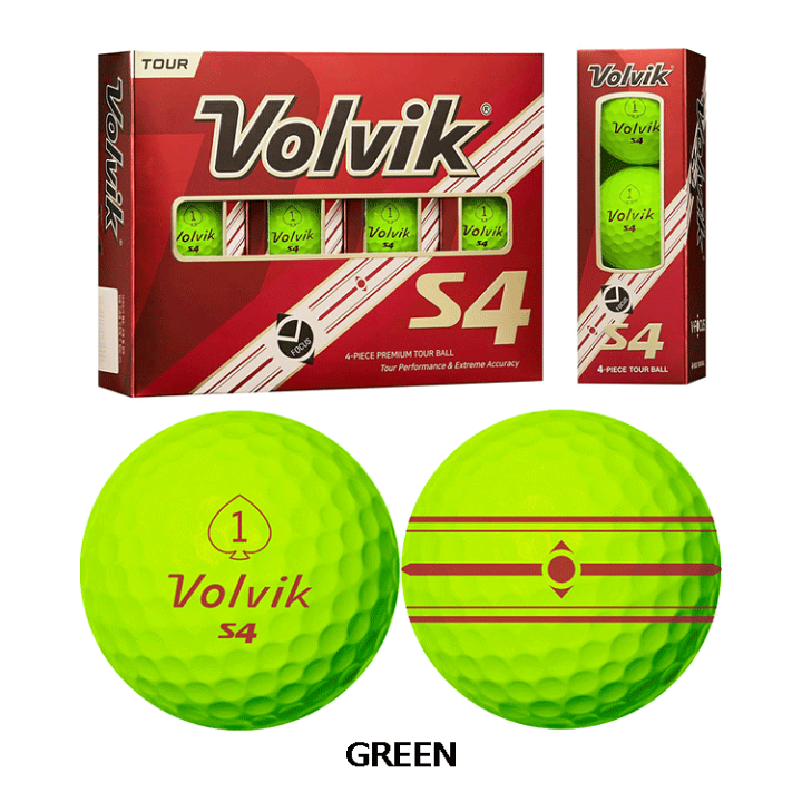 楽天市場】Volvik S4 1ダース（12球）【VOLVIK】【ボルビック】【S4
