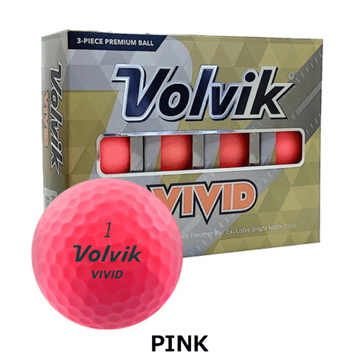 楽天市場】Volvik 2022年モデル VIVID 1ダース(12球)【VOLVIK 楽天市場】Volvik 2022年モデル VIVID 1ダース(12球)【VOLVIK