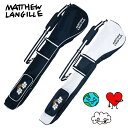 Matthew Langille マシュー・ランガイル ゴルフ クラブケース MACC-01 ゴルフクラブバッグ クラブバッグ【ネイビー】…