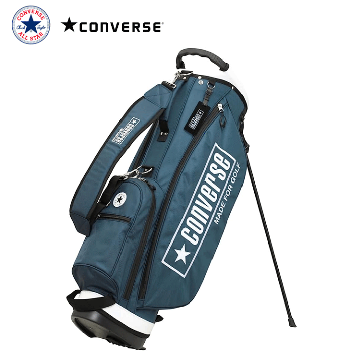 新品　コンバース CV SP スタンド キャディバッグ ブラック CV SP STAND CADDIE BAG 2 / 7.5 (ブラック)– コンバース