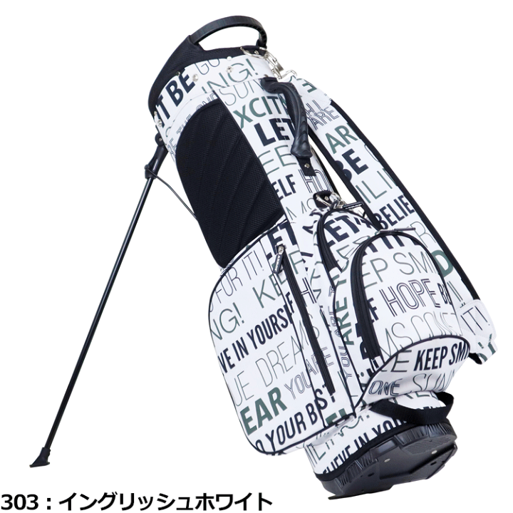 楽天市場】アズロフ AZROF スタンドキャディバッグ ver2.0 スタンド