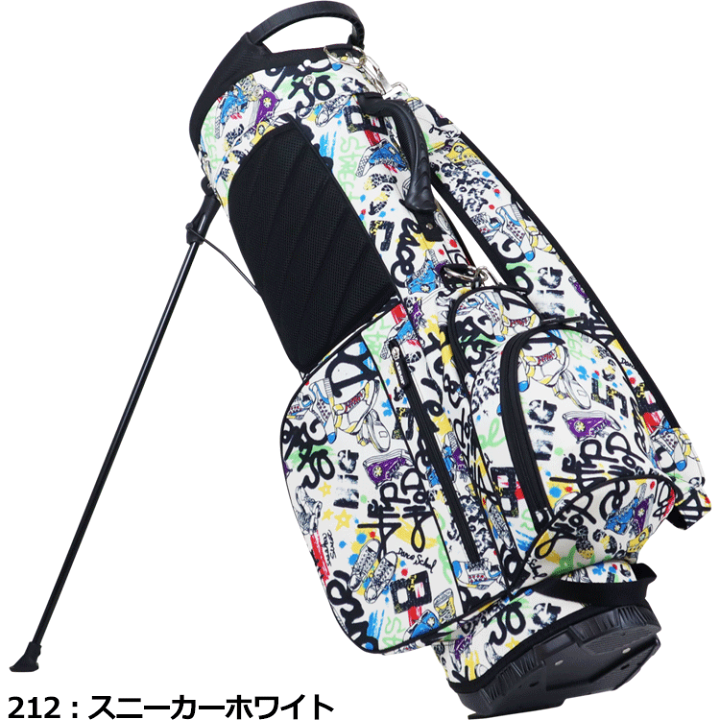 楽天市場】アズロフ AZROF スタンドキャディバッグ ver2.0 スタンド