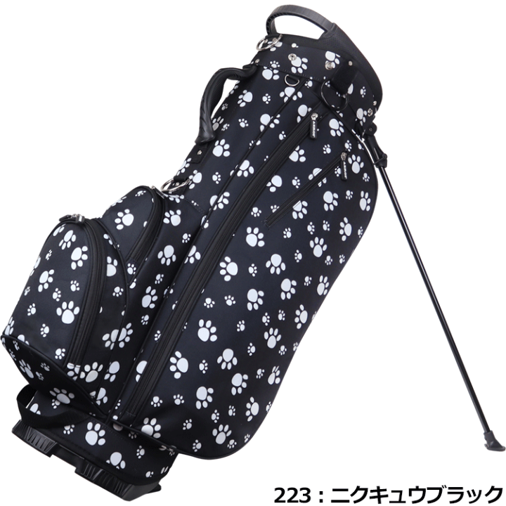 新品 AZROF スマイル柄　スタンドバッグ 楽天市場】AZROF アズロフ ver2.0 スタンドキャディバッグ : GDOゴルフ