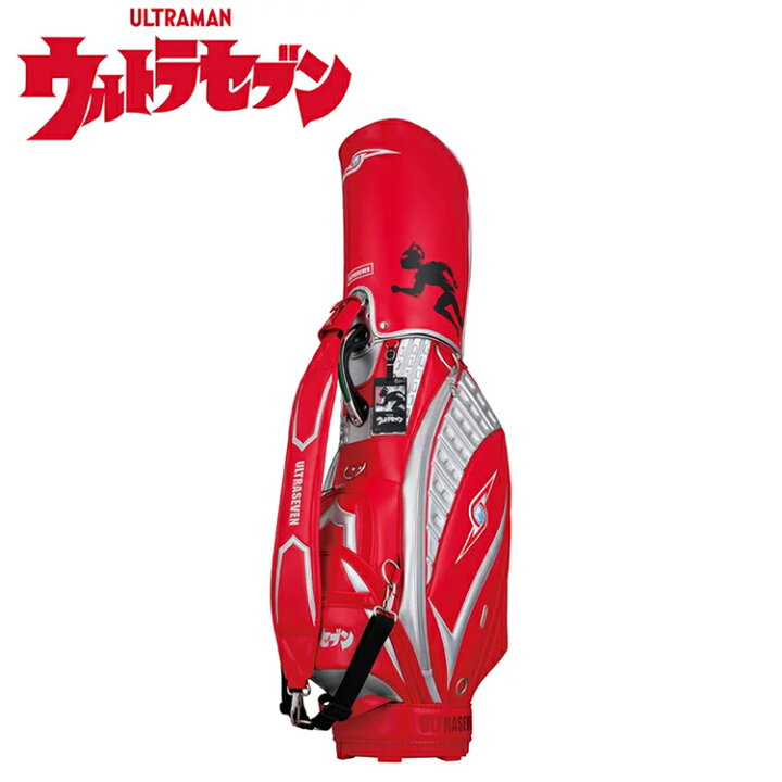 楽天市場】ウルトラセブン キャディバッグ ゴルフ USCB002 復刻 