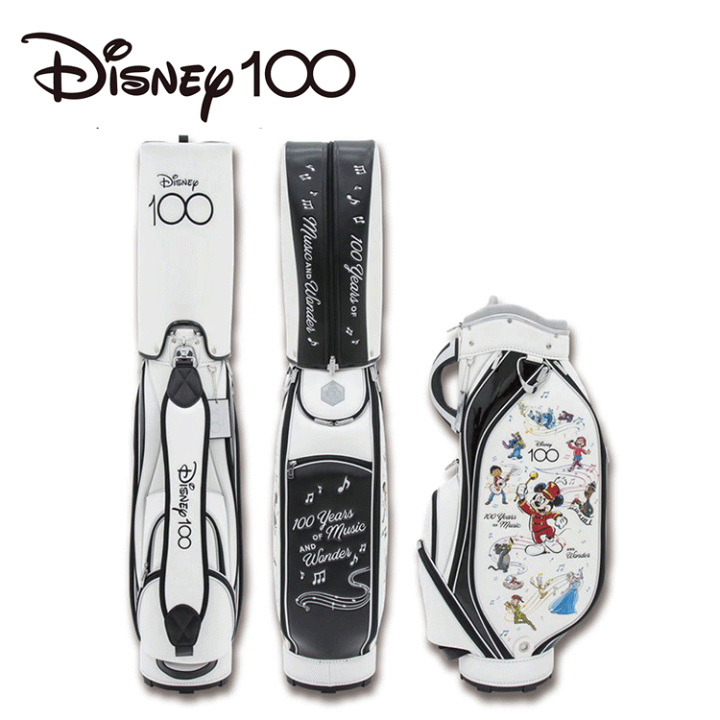 Disney D100 キャディバッグ 8.5インチ ディズニー 100周年 楽天市場】Disney ディズニー 100周年 8.5型 キャディバッグ 73220-400