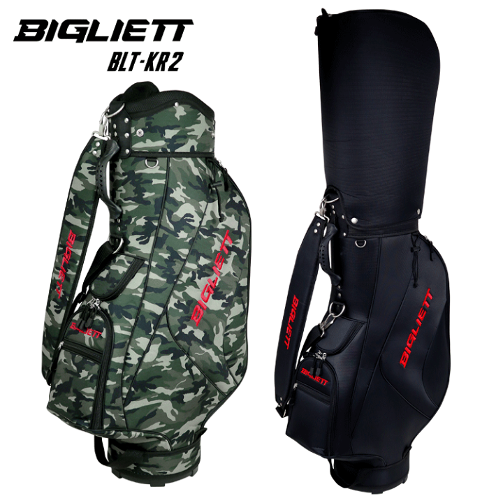 楽天市場】BIGLIETT ビリエット ゴルフ 8.5型 キャディバッグ ブラック