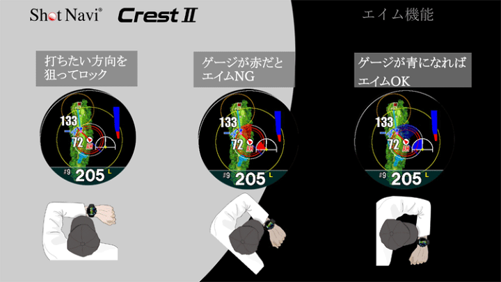 楽天市場】ショットナビ ゴルフ CREST II ショットナビ クレスト 楽天市場】ショットナビ ゴルフ CREST II ショットナビ クレスト