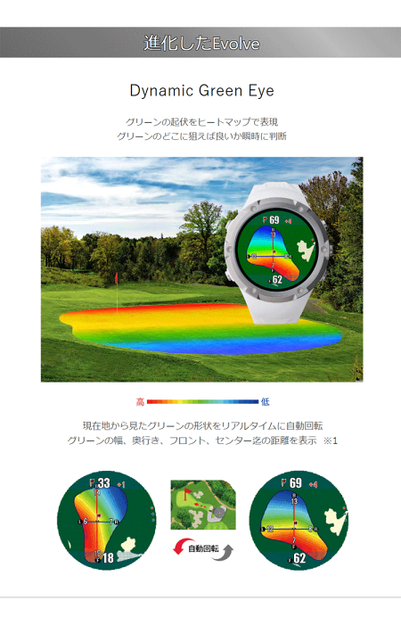 ショットナビ　Evolva α 楽天市場】ショットナビ ゴルフ Evolve α ショットナビ