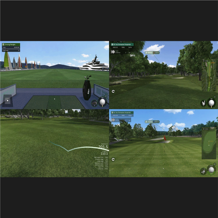 楽天市場】スクエアゴルフ 弾道測定器 SQUARE GOLF BK 03